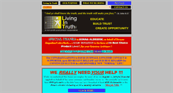 Desktop Screenshot of livingintruth.org